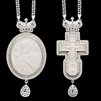 2.7.0478н-14/1-К Архиерейский наперсный комплект серебряный 925 пробы