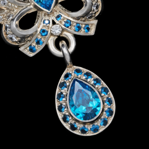 2.7.0505-1/48 Панагия серебряная 925 пробы фото 5