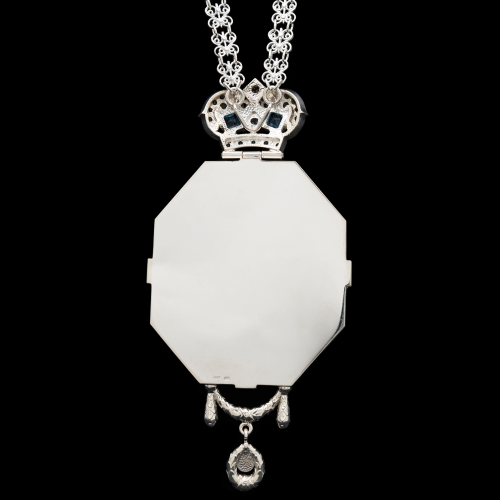 2.7.2951нэ-1/41 Панагия из серебра 925 пробы фото 3