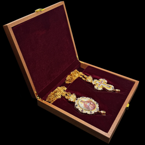 2.7.1242нф-1/98п-К Архиерейский серебряный комплект фото 3