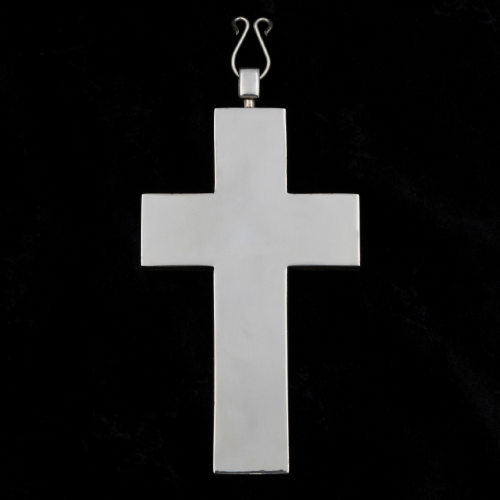 2.10.0362р-13 Крест наперсный из серебра 925 пробы фото 4