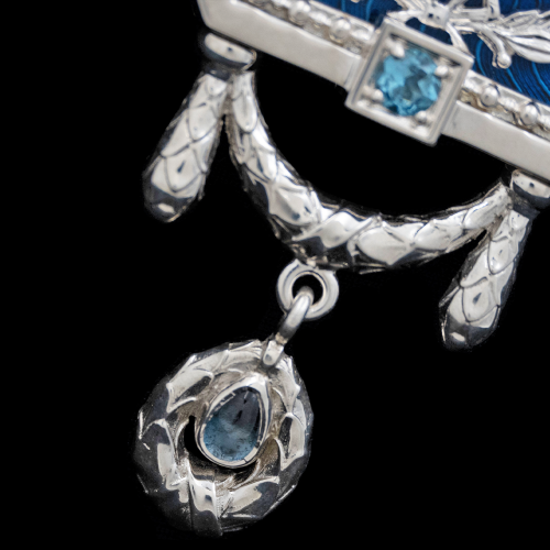 2.7.2951нэ-1/41 Панагия из серебра 925 пробы фото 4