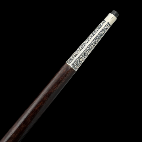 2.7.2922нр Посох серебряный с натуральными камнями фото 5