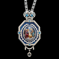 2.7.2951нэ-1/41 Панагия из серебра 925 пробы